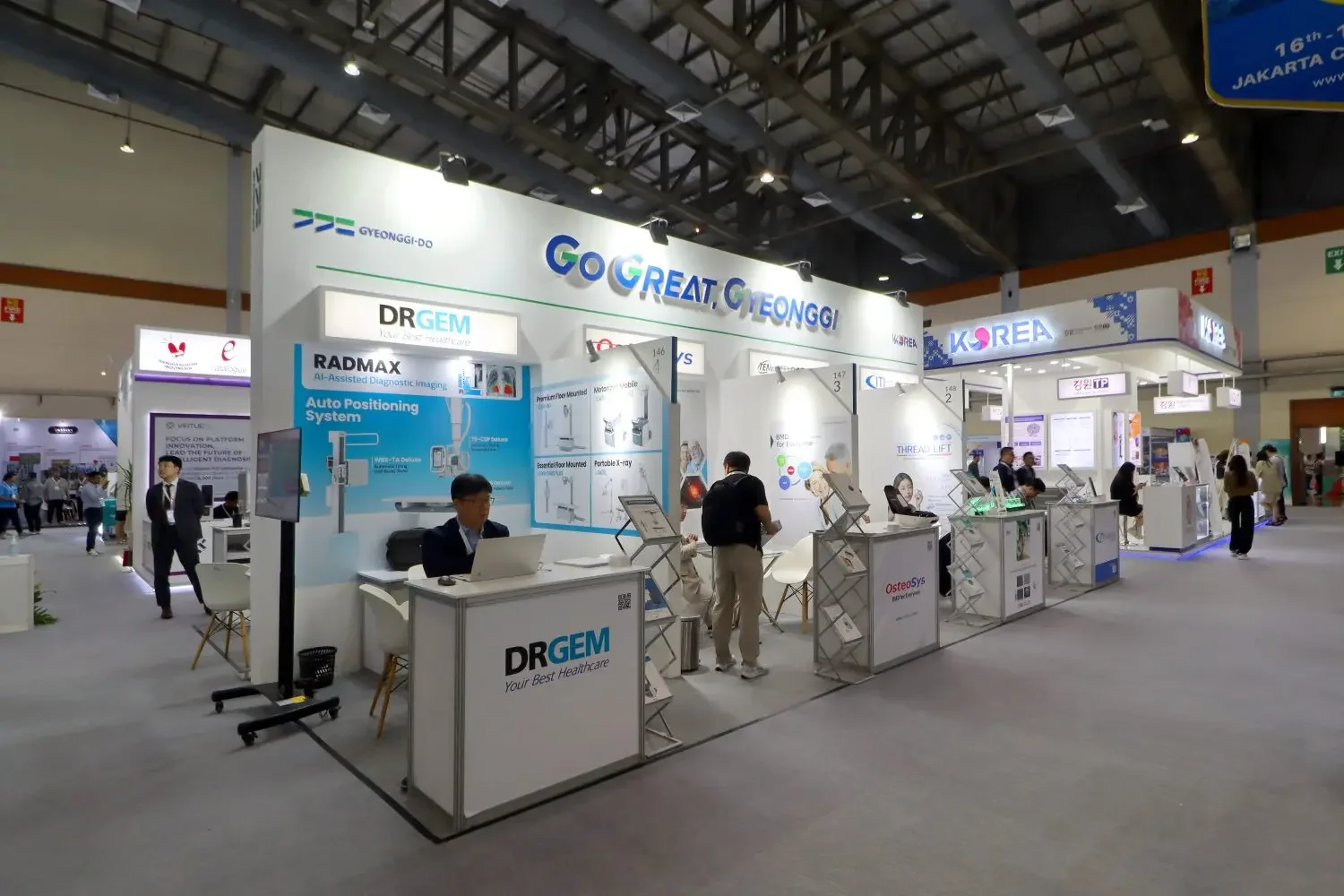 Korea Paviliun – HOSPITAL EXPO 2024 Angle 2