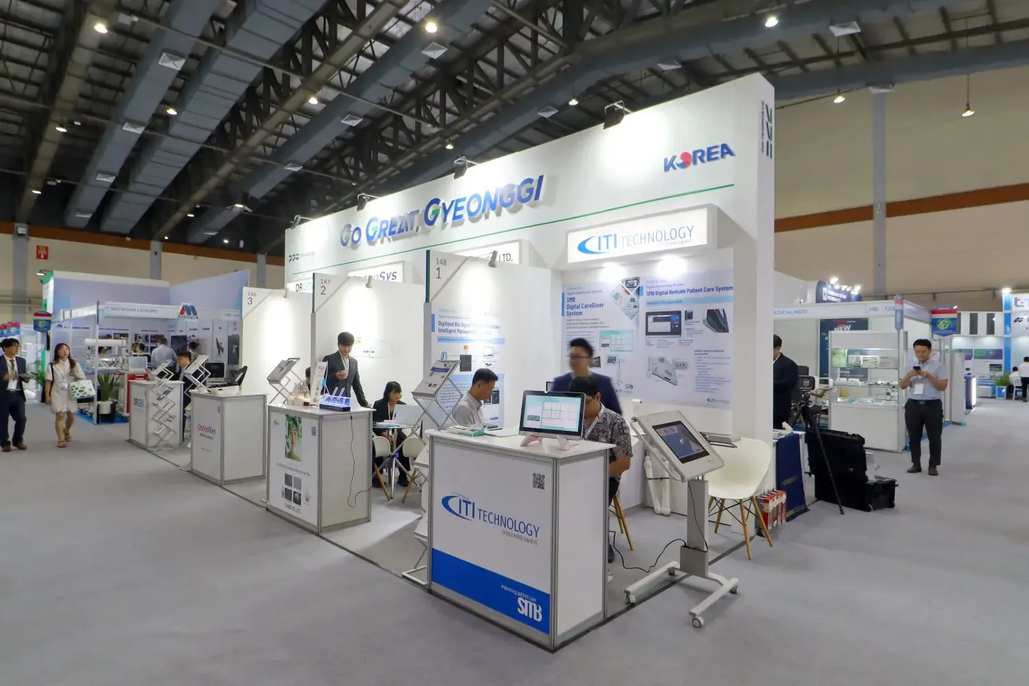 Korea Paviliun – HOSPITAL EXPO 2024 Angle 3