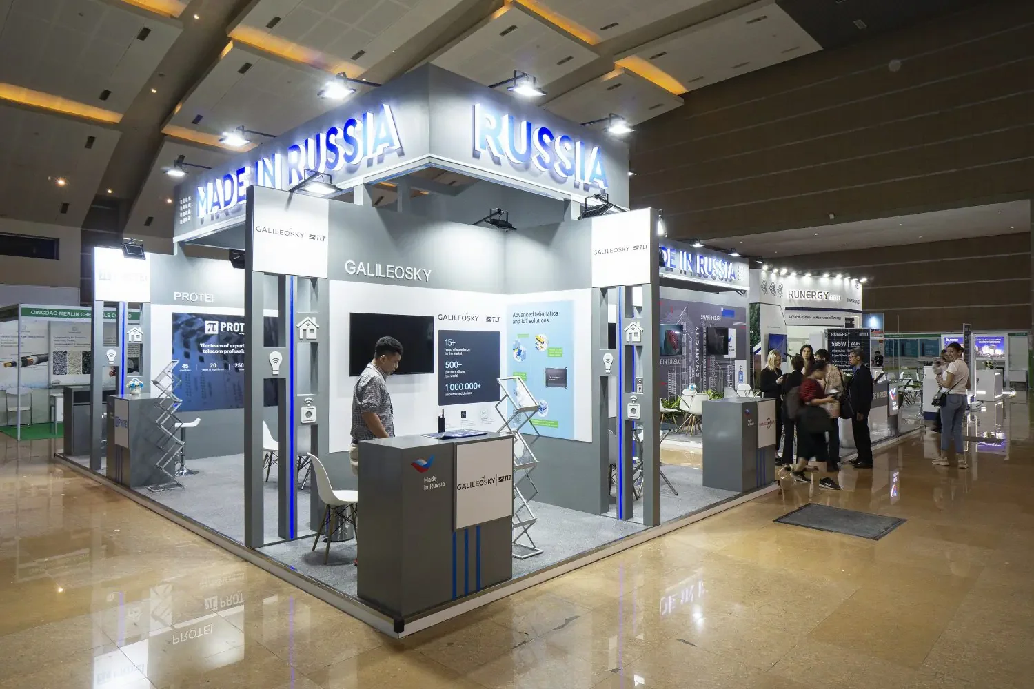 Russia Pavilion – Solartech 2024 Angle 3
