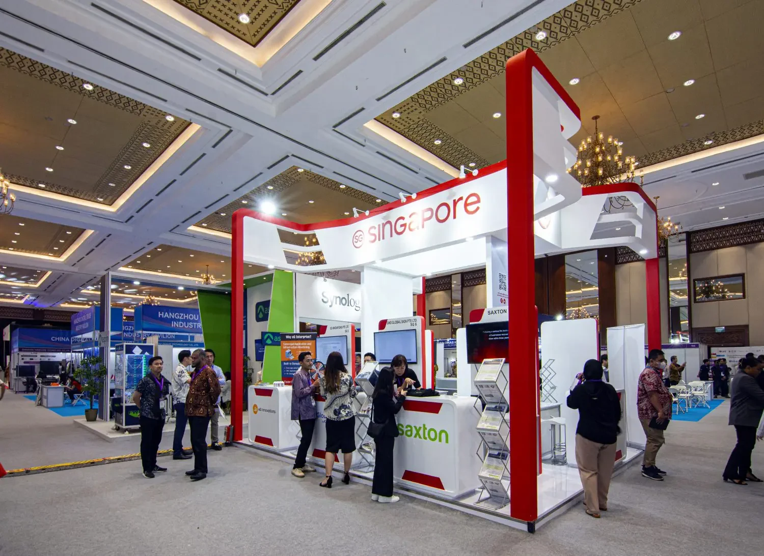 Singapore Pavilion – DTI 2024 Angle 1