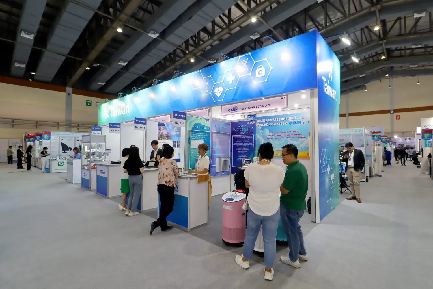 Taiwan Paviliun – HOSPITAL EXPO 2024 Angle 2