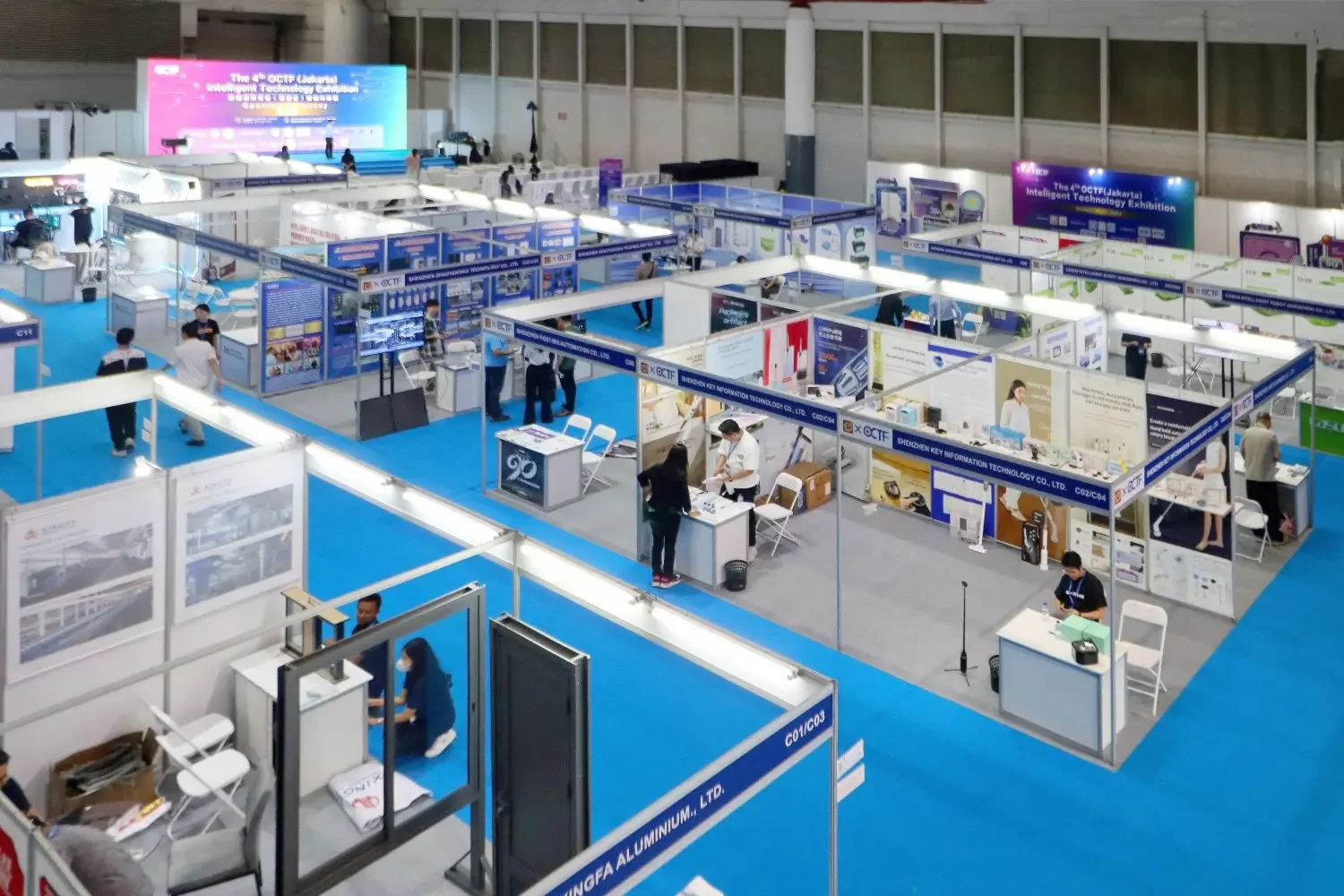 OCTF IINDONESIA 2024 Intelligent Technology Exhibition