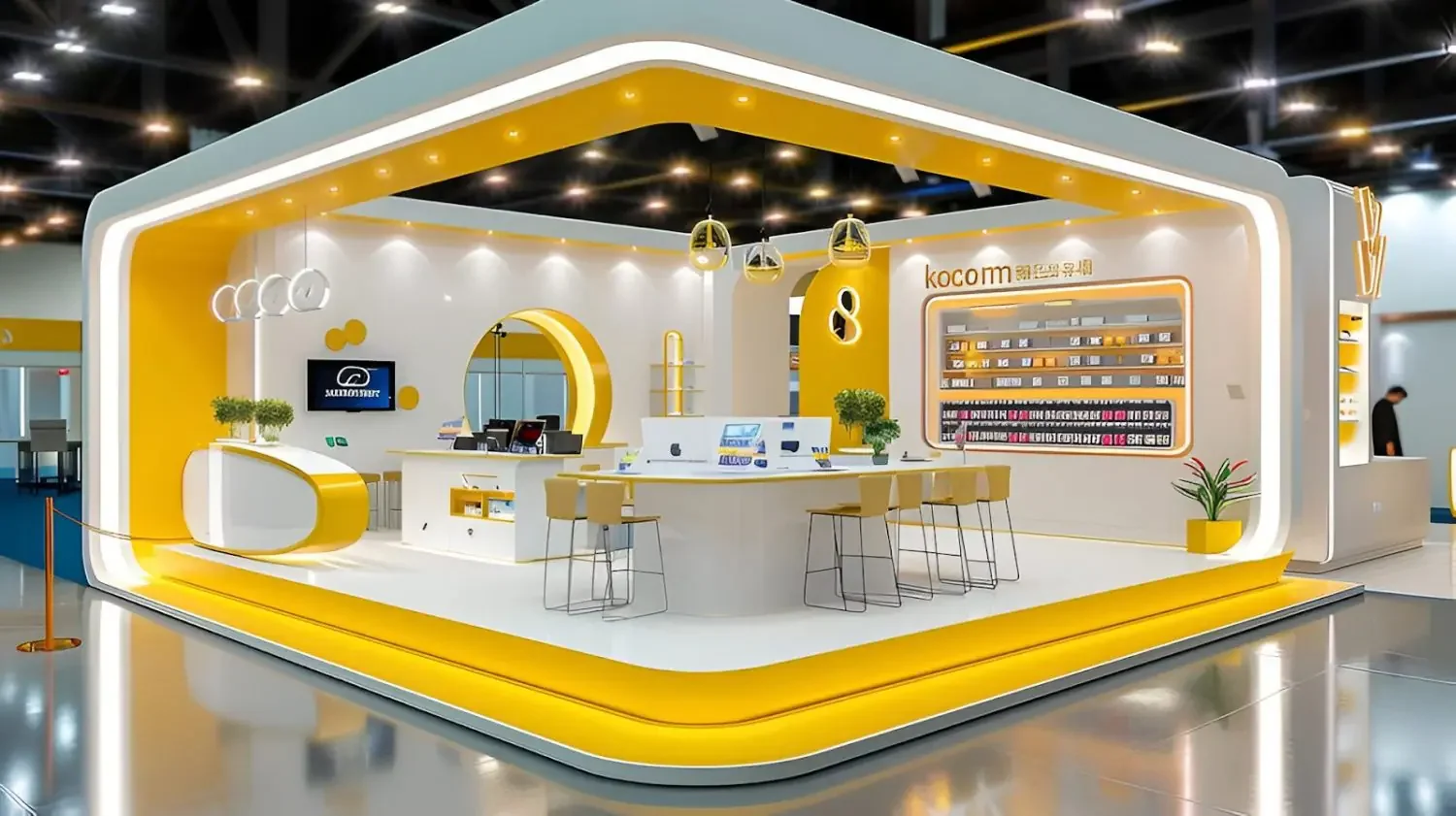 5 Prinsip Desain Booth Pameran yang Penting untuk Dipahami
