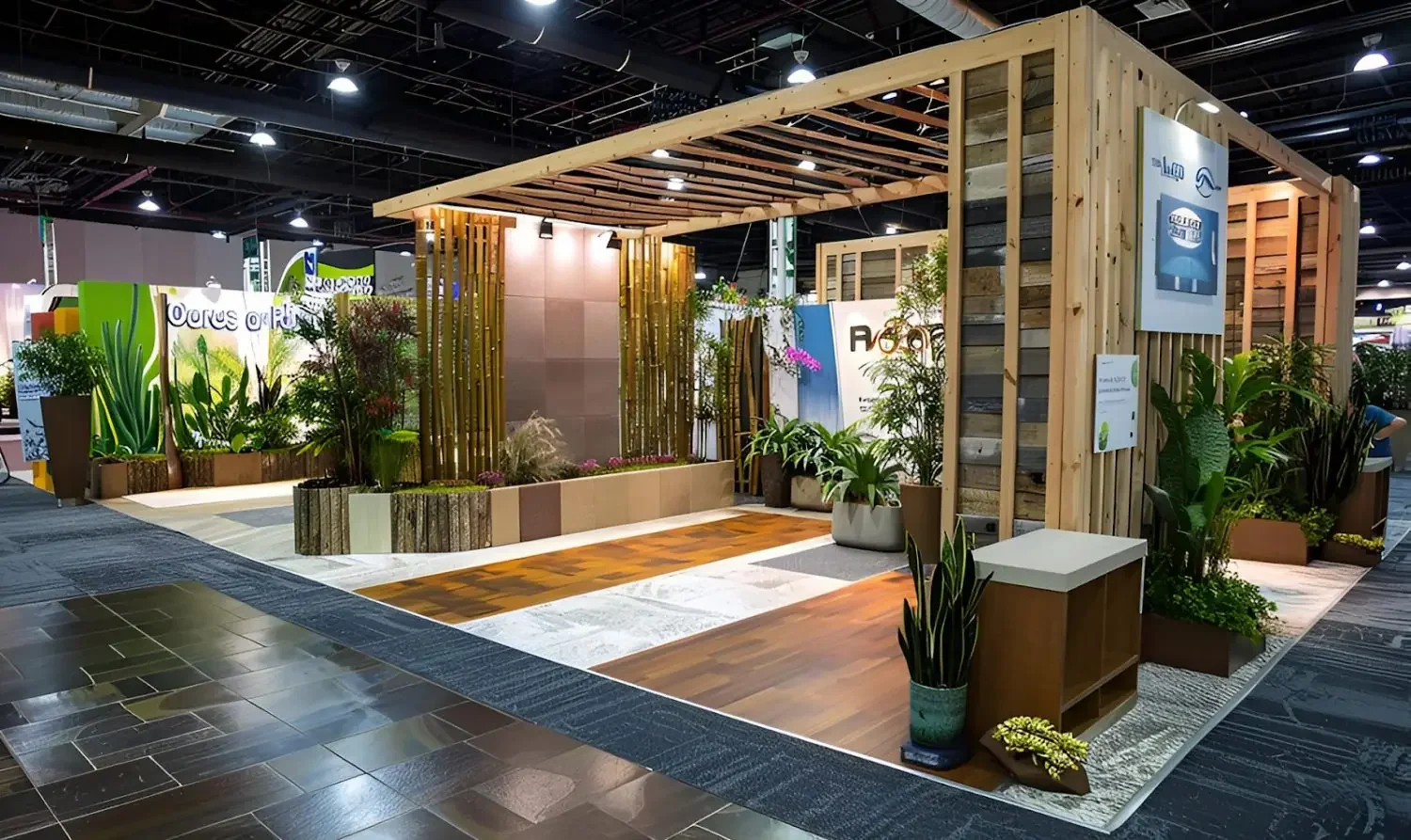 Mengenal Jenis-Jenis Flooring untuk Booth Pameran