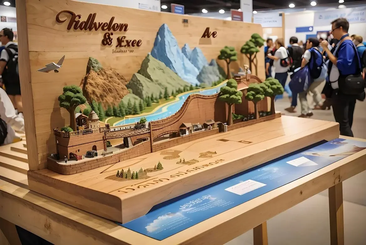 Referensi Booth Pameran bagi Perusahaan Pariwisata